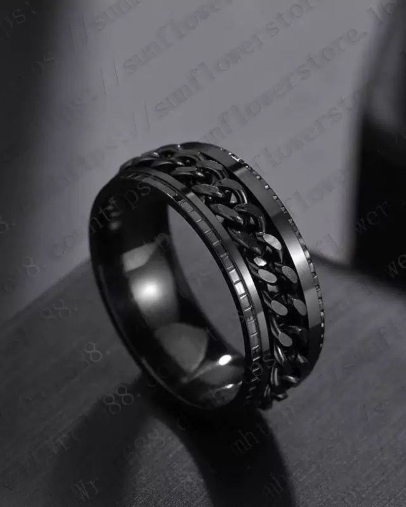 Dark Pull Me Chain Ring