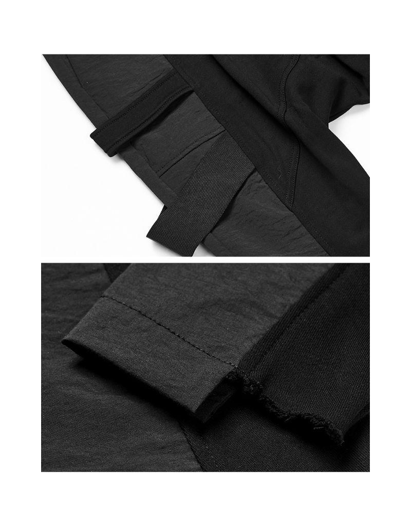 Darkwear Asymmetric Patchwork Cargo Pants