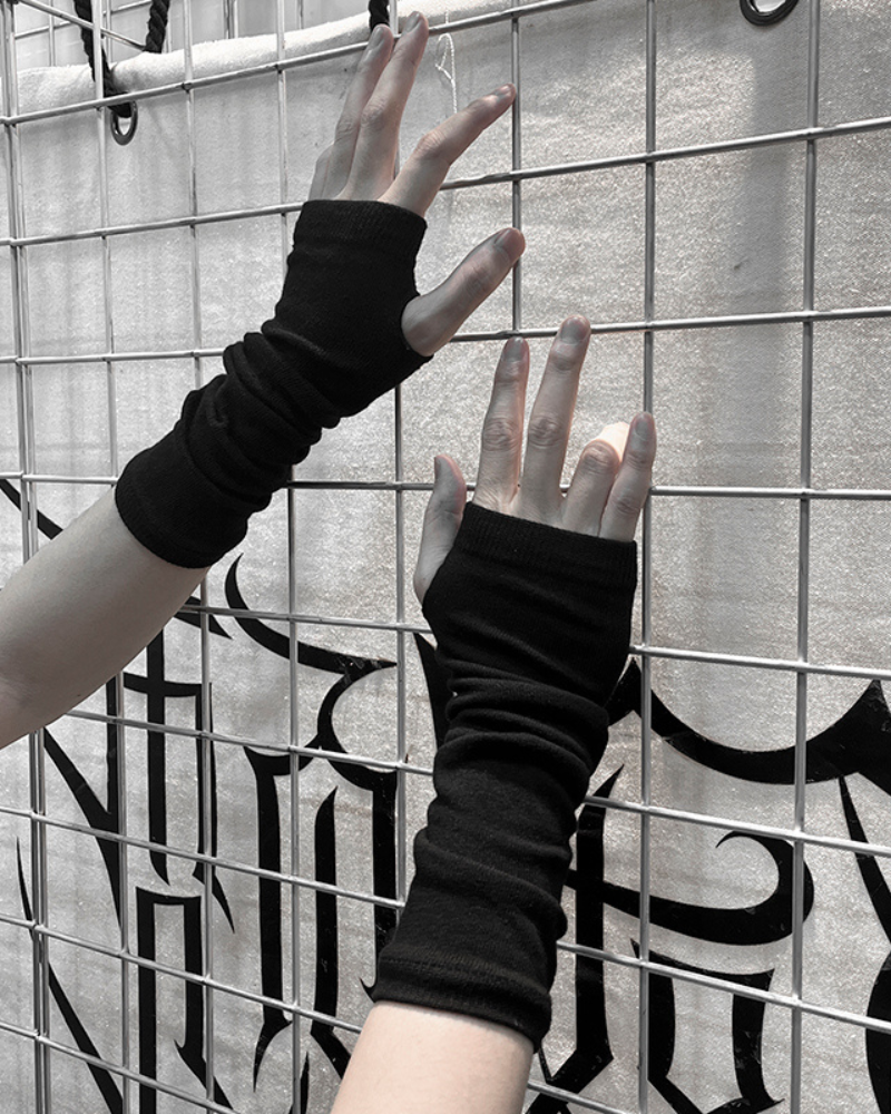 handschuhe streetwear Streetwear Half-Finger Ninja Glove – Techwear Official