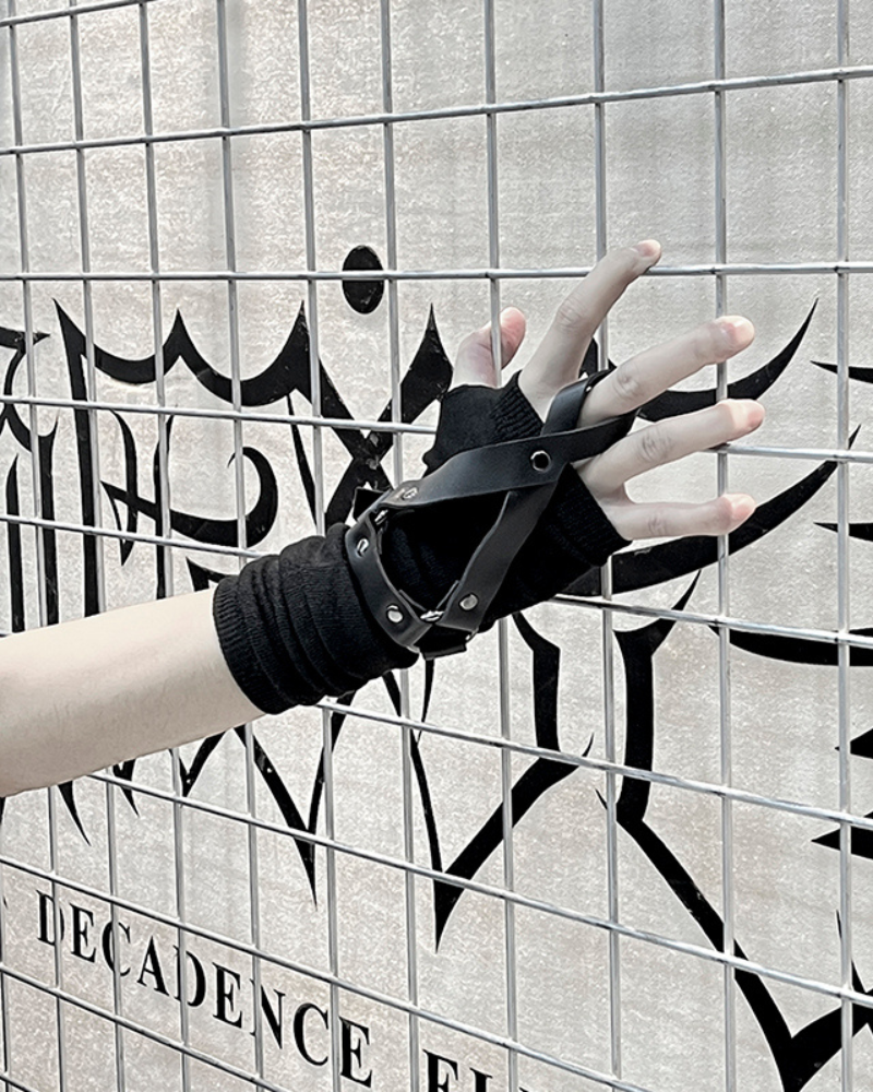 Streetwear Half-Finger Ninja Glove