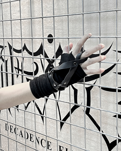 Streetwear Half-Finger Ninja Glove