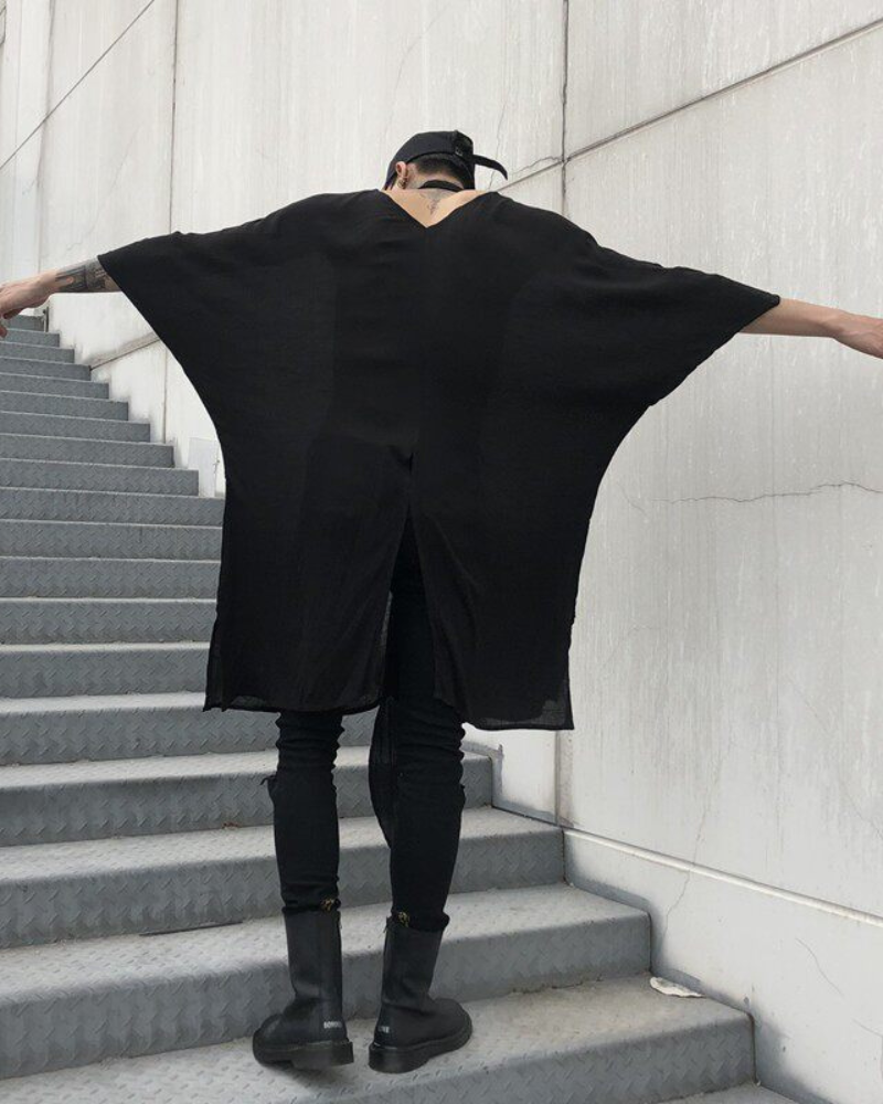 Darkwear Summer Personality Long Light T-Shirt
