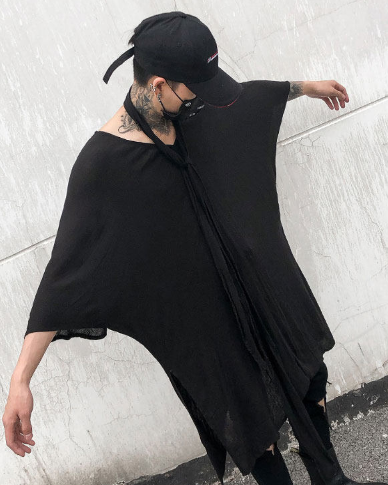 Darkwear Summer Personality Long Light T-Shirt