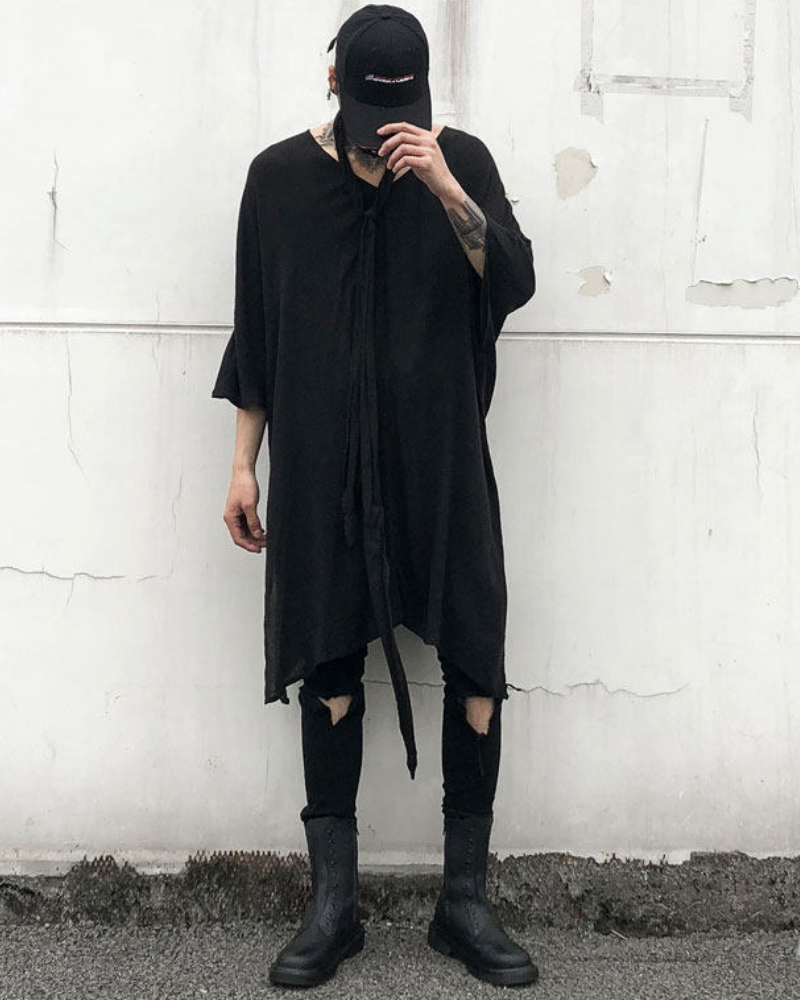 Darkwear Summer Personality Long Light T-Shirt