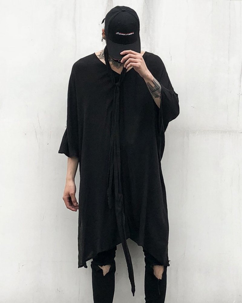 Darkwear Summer Personality Long Light T-Shirt