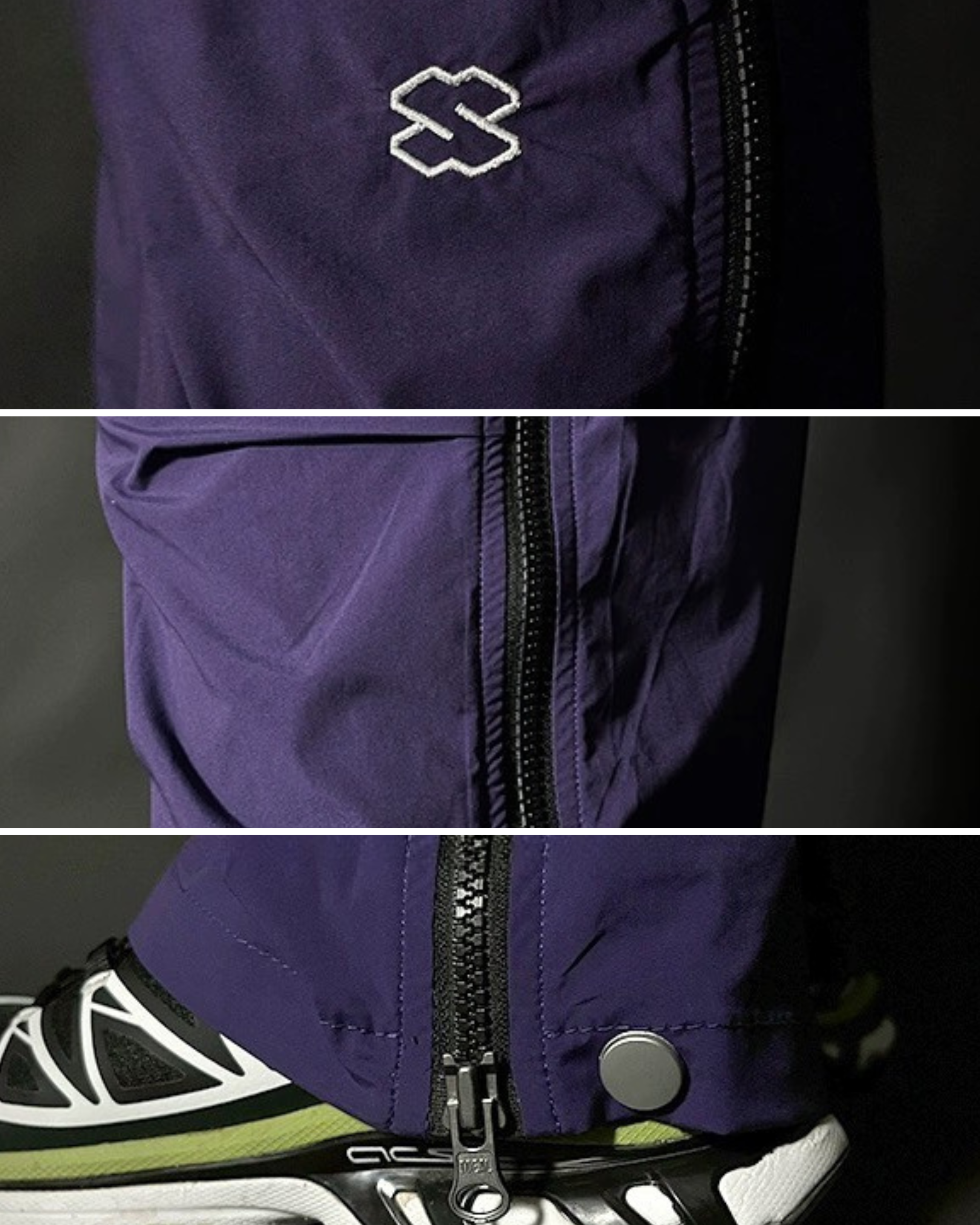 Detachable Zipper Quick-Dry Outdoor Hiking Pants