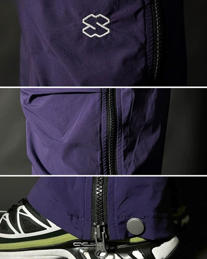 Detachable Zipper Quick-Dry Outdoor Hiking Pants