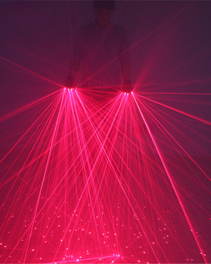 Dramatic Flair Laser Cyberpunk Gloves