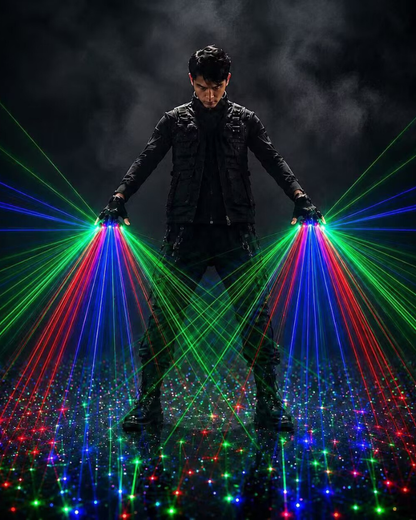 Dramatic Flair Color Laser Gloves