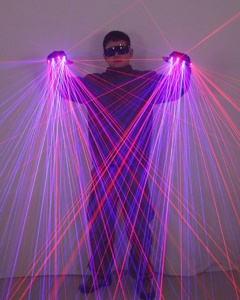 Dramatic Flair Color Laser Gloves