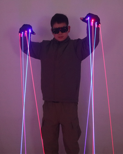 Dramatic Flair Color Laser Gloves