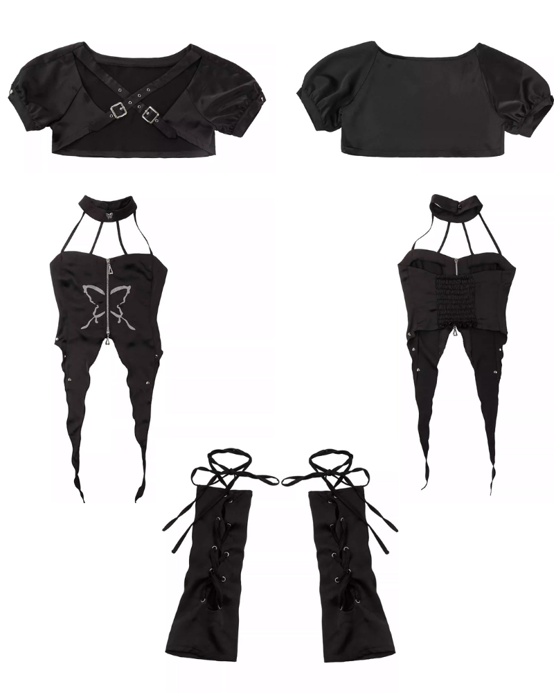 Dream Butterfly Tank Top Skirt Set (Sold Separately)