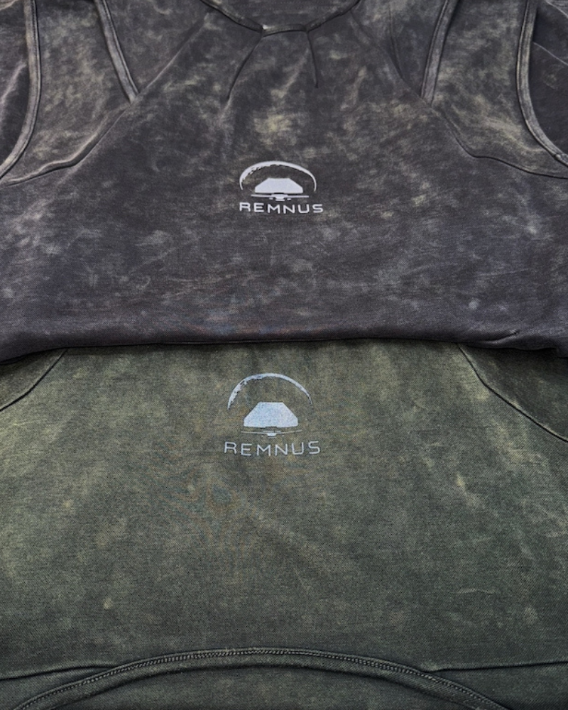 Dune Wasteland Deconstructed Splicing Sleeveless T-Shirt