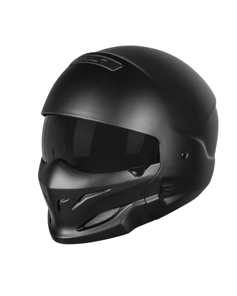 Enjoy The Trip Black Warrior Motorcycle Helmet