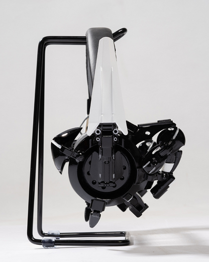 Fallen Angel Futuristic Cosplay Cyberpunk White Headband And Mask (Sold Separately)