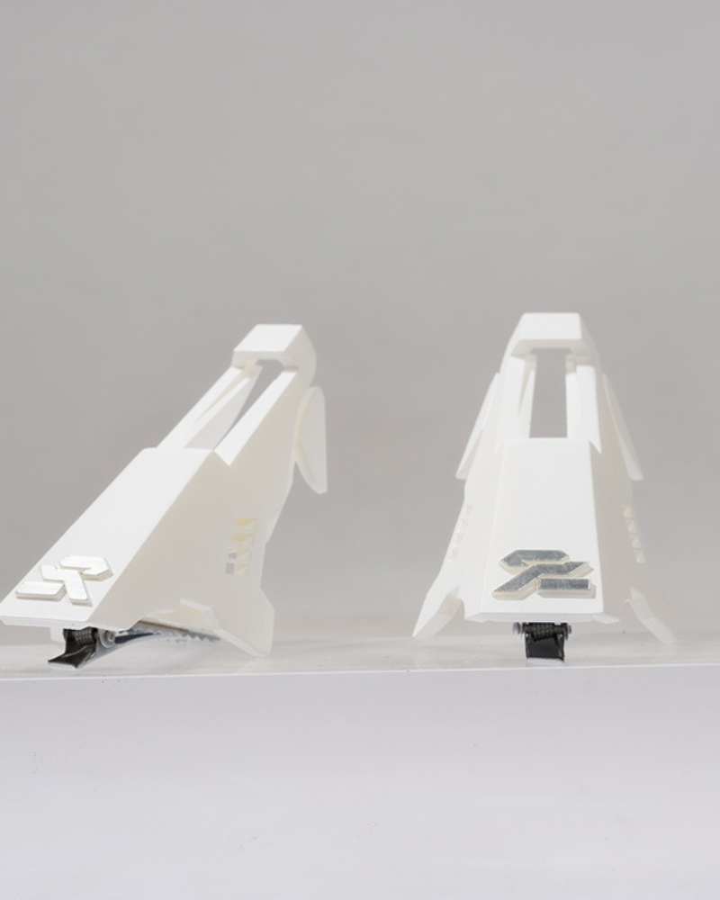 Fallen Angel Futuristic Cosplay Cyberpunk White Headband And Mask (Sold Separately)