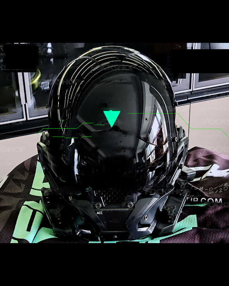 Fast and Furious LED Cyberpunk Helmet Mask