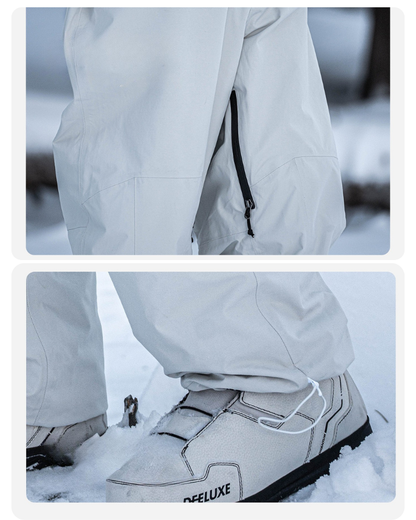 Ski Wear Fleece-lined Waterproof Snow Pants -Unisex