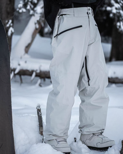 Ski Wear Fleece-lined Waterproof Snow Pants -Unisex