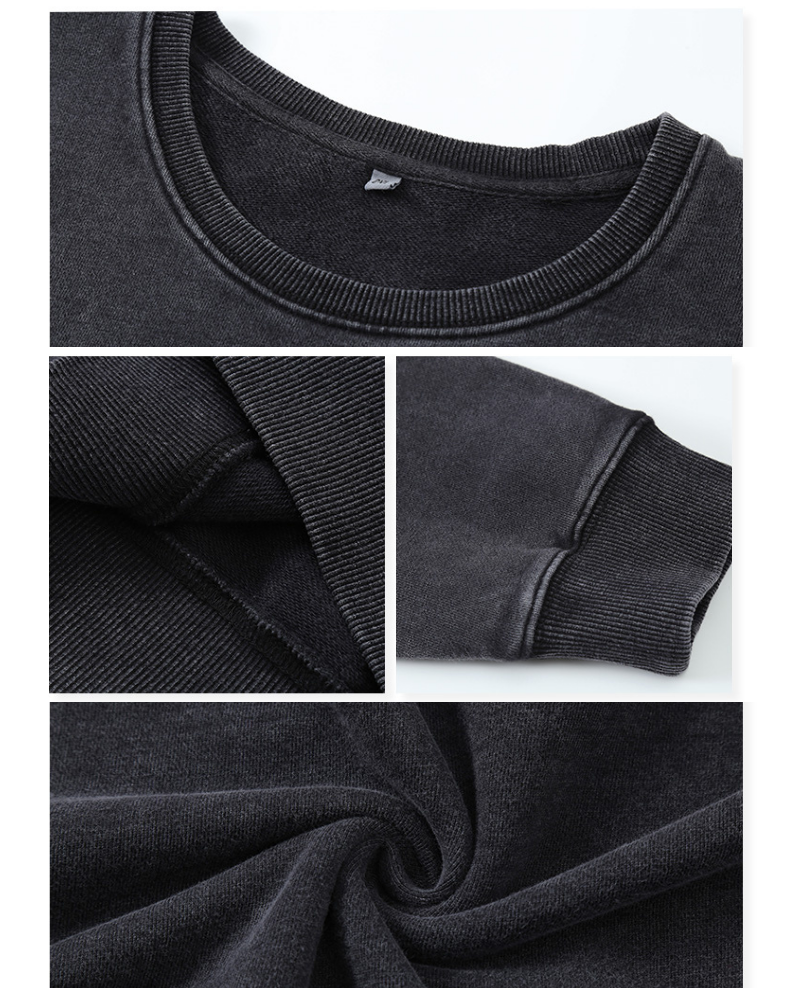 Fun Street Cartoon Hip-Hop Oversized Sweatshirt