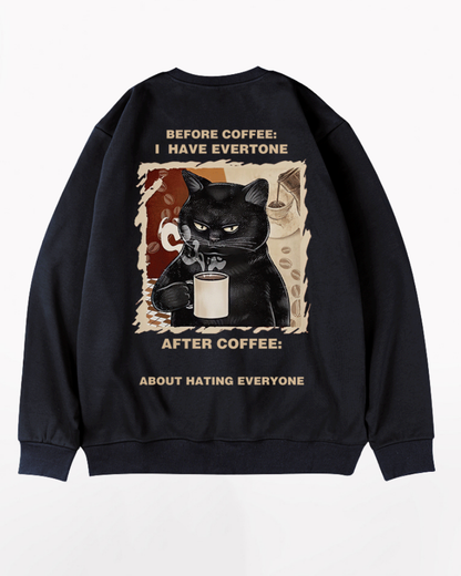 Fun Street Cartoon Hip-Hop Oversized Sweatshirt