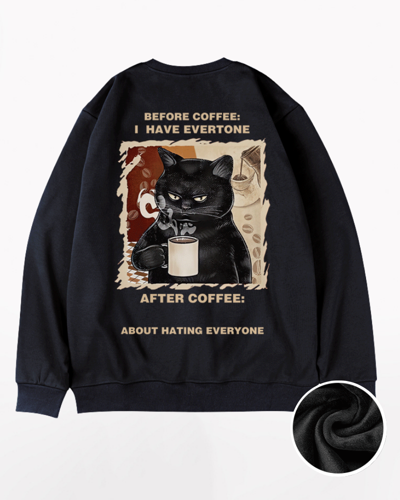 Fun Street Cartoon Hip-Hop Oversized Sweatshirt