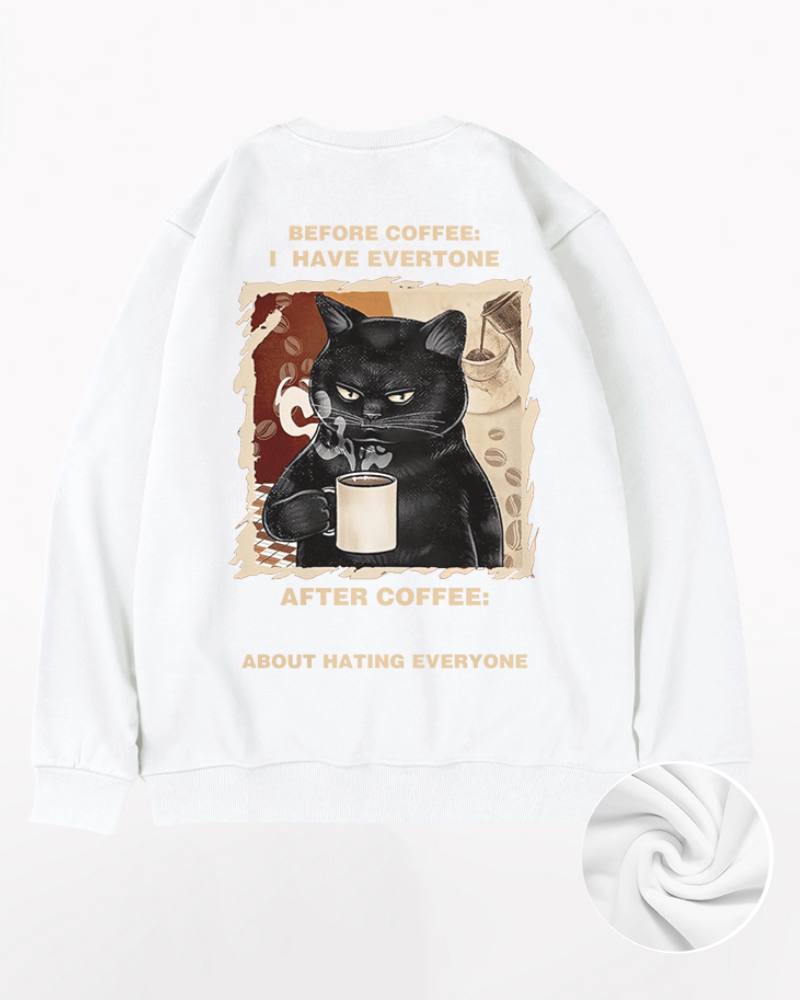 Fun Street Cartoon Hip-Hop Oversized Sweatshirt