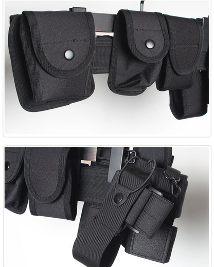 Functional 9-PC Waist Bag Belt