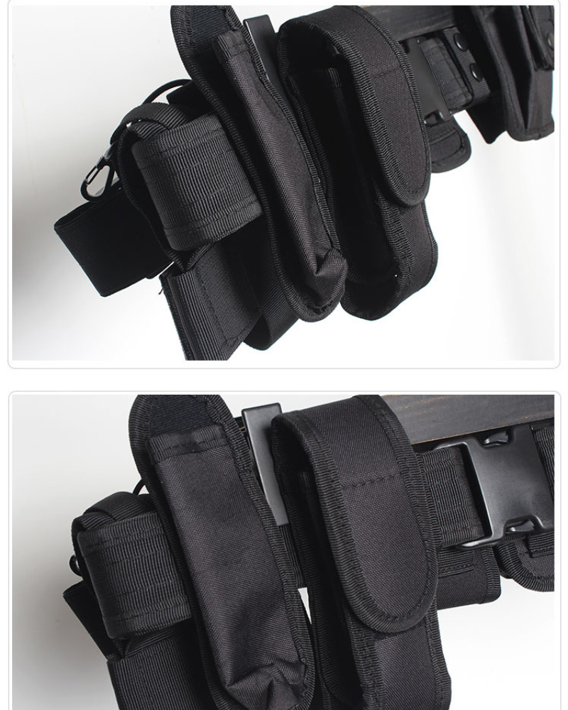 Functional 9-PC Waist Bag Belt