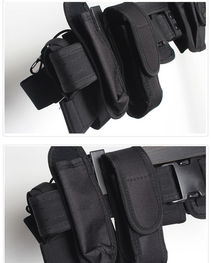 Functional 9-PC Waist Bag Belt