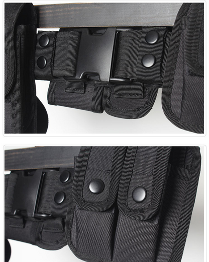 Functional 9-PC Waist Bag Belt