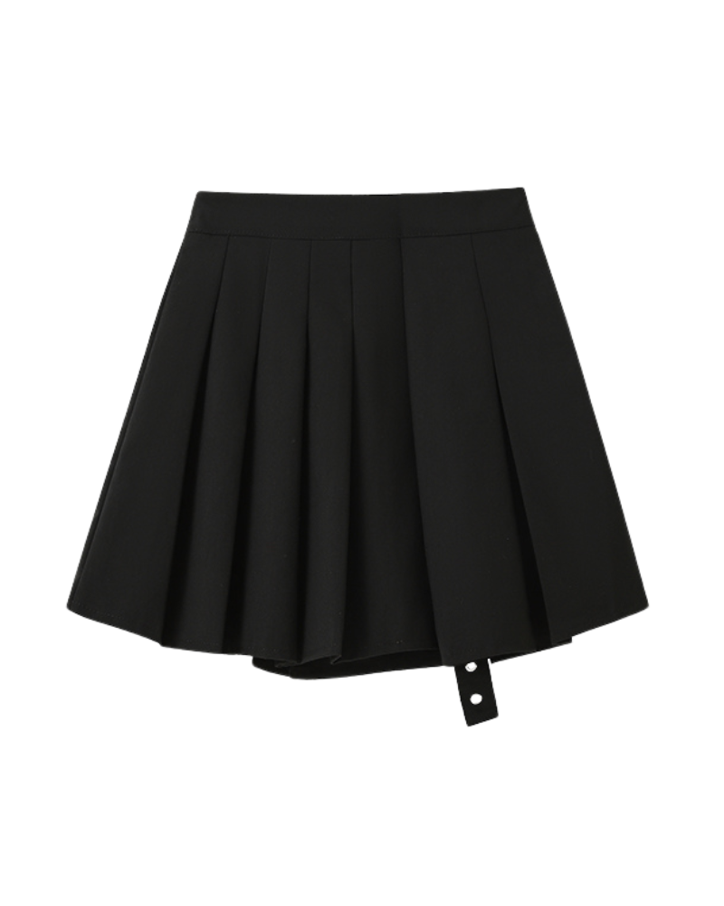 Functional Belt Pocket Cargo Mini Skirt