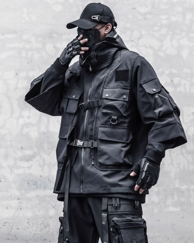 Functional Cyberpunk Robe Jacket