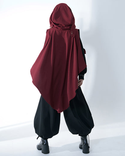 Functional Dark Cool Unisex Sweatershirt&amp;Pants&amp;Cape（Sold Separately)