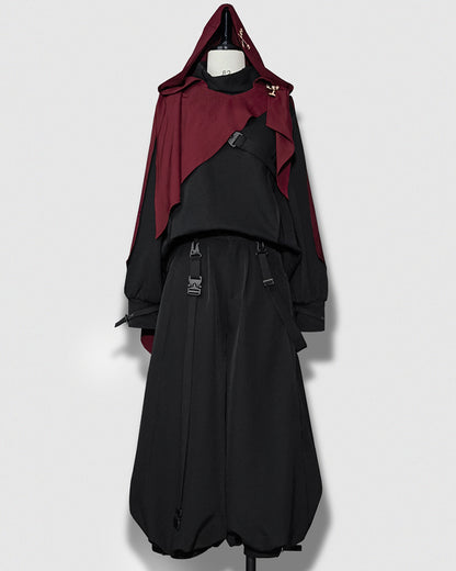 techwear hoodie,cyberpunk techwear hoodie,japanese techwear hoodie,cyberpunk hoodie,samurai hoodie,ninja hoodie,black hoodie,black hoodie mens,heavyweight hoodie,cool hoodie,japanese hoodie,streetwear hoodie,black essentials hoodie,pullover hoodie,techwear,affordable techwear,techwear fashion,Japanese techwear,techwear outfits,futuristic clothing,cyberpunk clothing,cyberpunk techwear,cyberpunk fashion