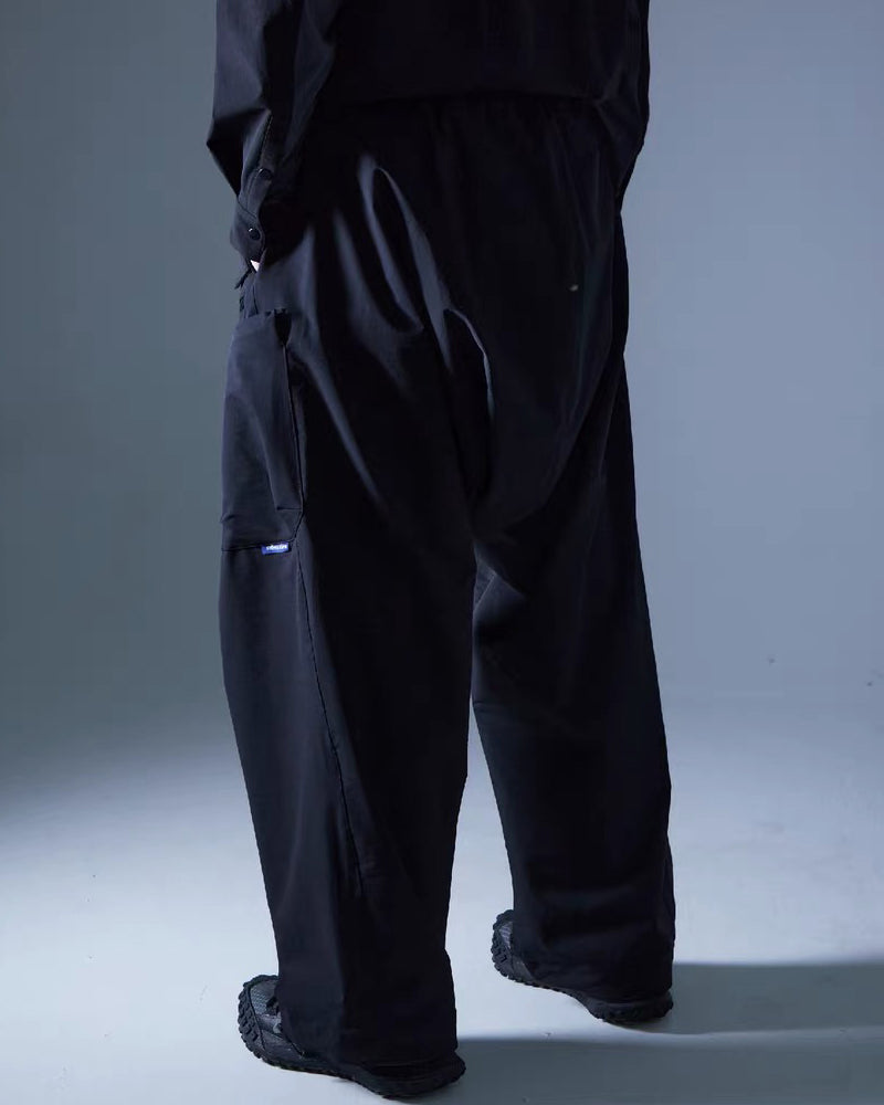 Functional Drop-Crotch Cargo Pants – Techwear Official