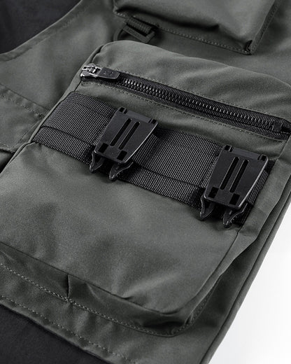 Functional Fake Two Piece Cargo Shorts