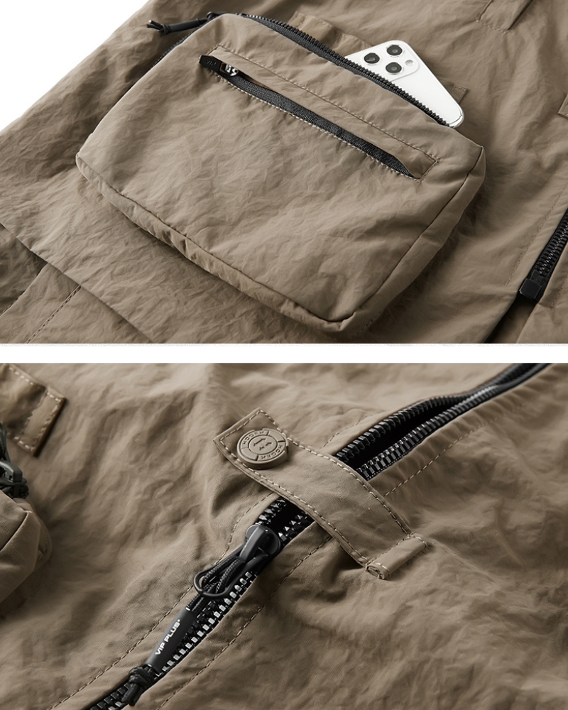 Functional Fake Two-Piece Short Sleeve Tech Shirt