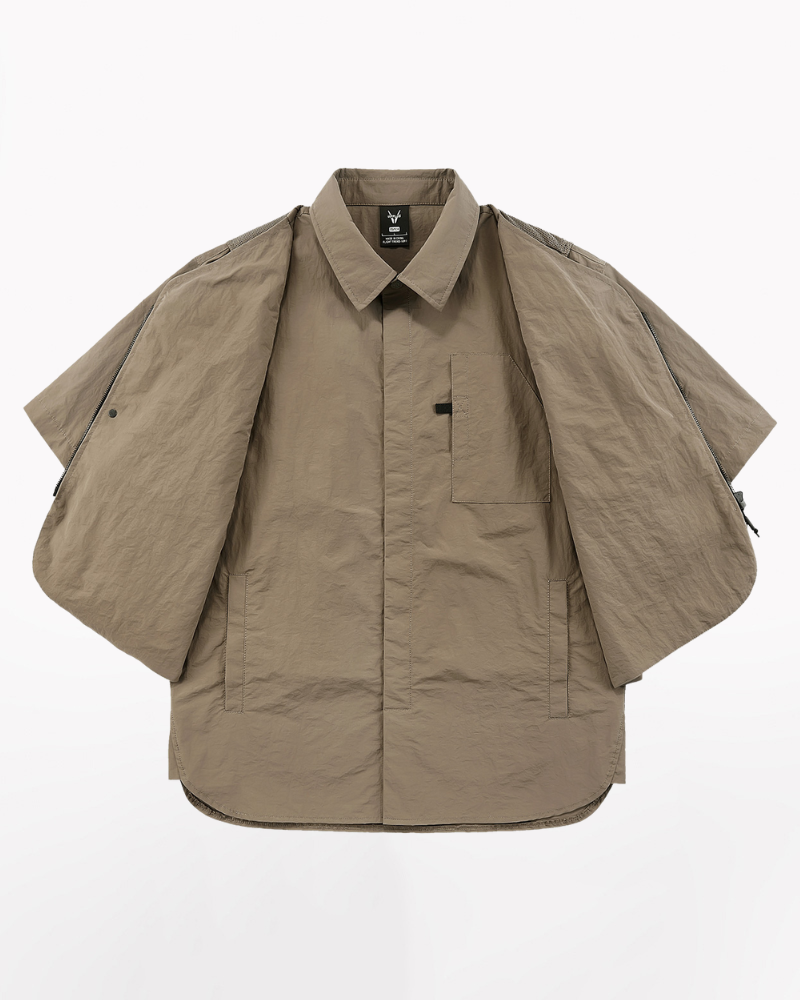 Techwear T-shirts,tactical shirt,mens black tees,cargo t-shirt men&