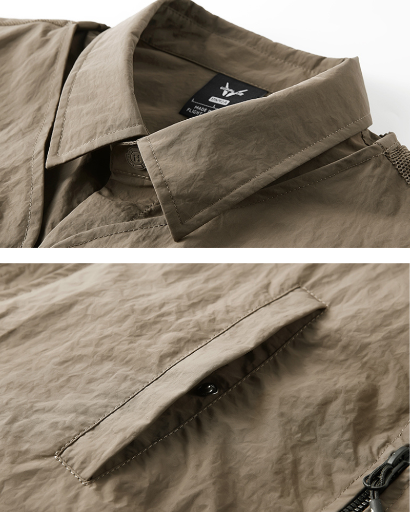 Functional Fake Two-Piece Short Sleeve Tech Shirt