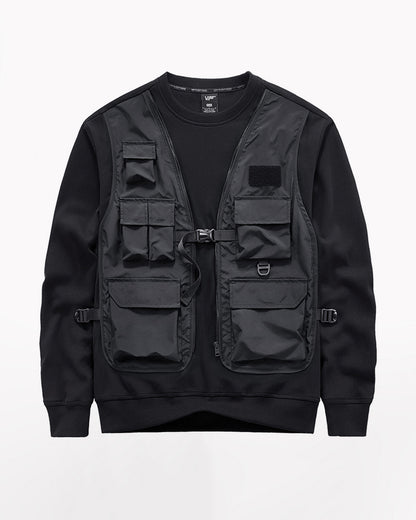 crewneck sweatshirt,black sweatshirt,mens sweatshirt,sweatshirt for men,crew neck sweatshirt men,men black sweatshirt,techwear hoodie,cyberpunk techwear hoodie,cyberpunk hoodie,black hoodie,black hoodie mens,heavyweight hoodie,tactical hoodie,cool hoodie,streetwear hoodie,techwear,affordable techwear,techwear fashion,Japanese techwear,techwear outfits,futuristic clothing,cyberpunk clothing,cyberpunk techwear,cyberpunk fashion