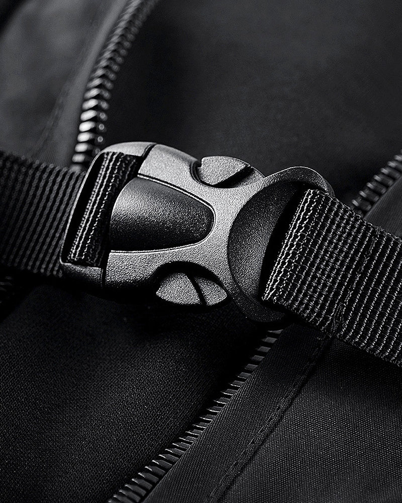 Techwear Fake Two Vest Tactical Sweatshirt