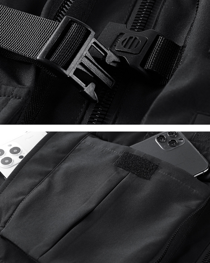 Functional Fake Two-Piece Short Sleeve Shirt