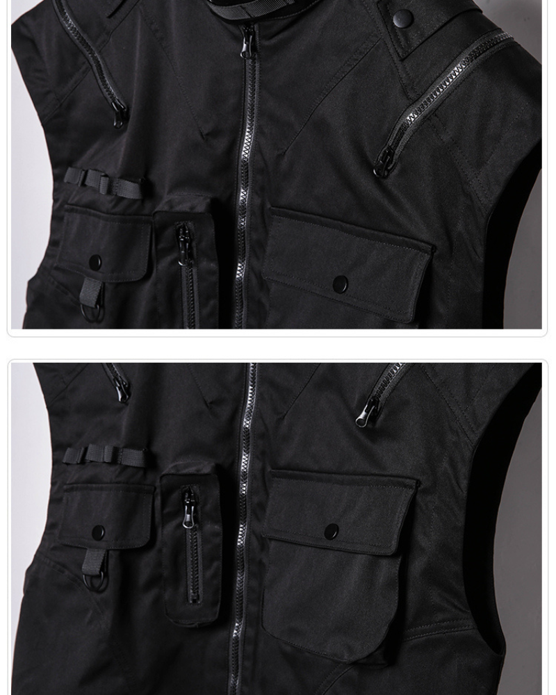 Functional Hardcore Loose Cargo Vest