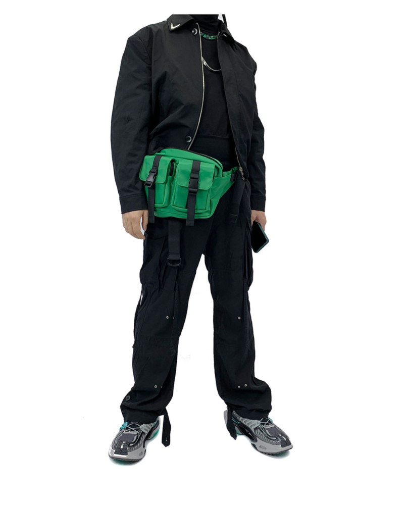 Functional Nylon Sling Chest Bag