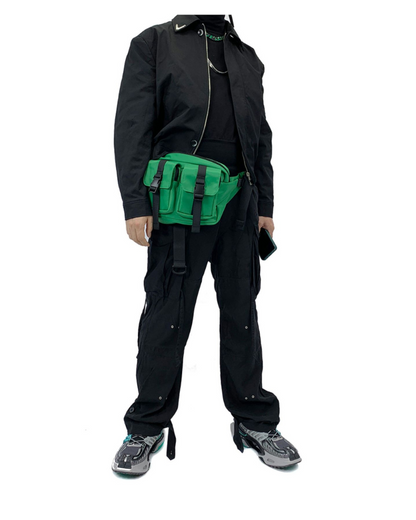 Functional Nylon Sling Chest Bag