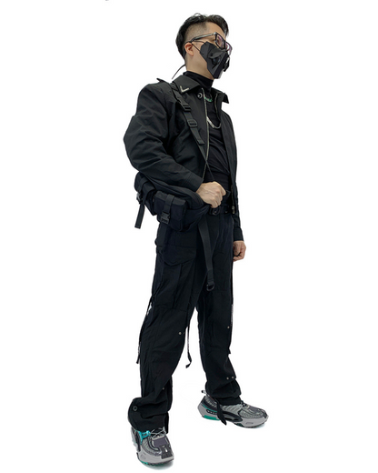 Functional Nylon Sling Chest Bag