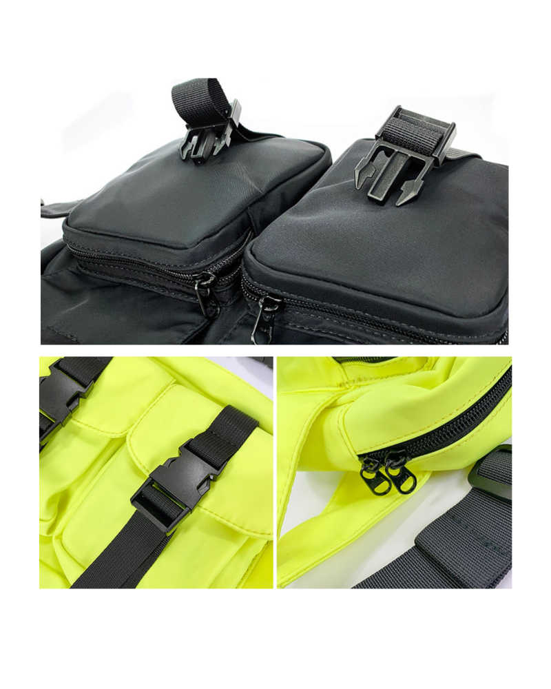 Functional Nylon Sling Chest Bag