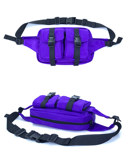 Functional Nylon Sling Chest Bag
