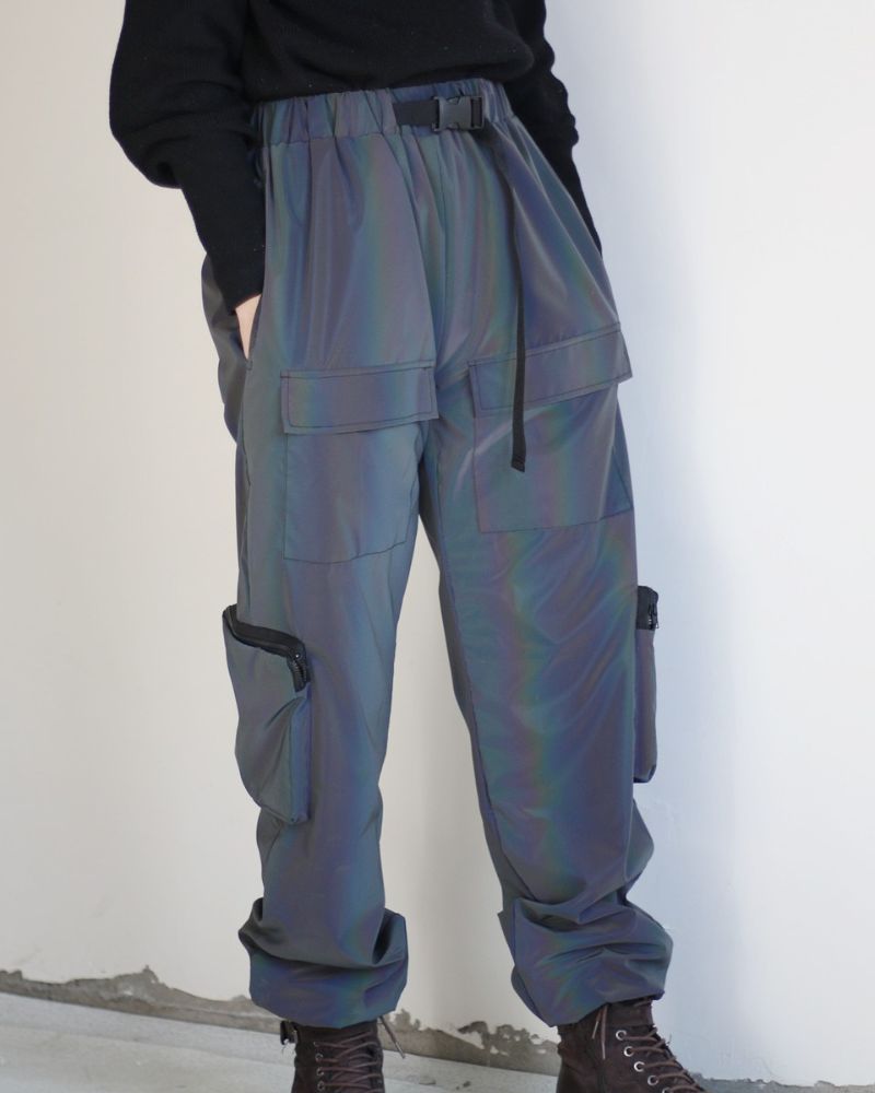 Functional  Laser Colorful Reflective Pants